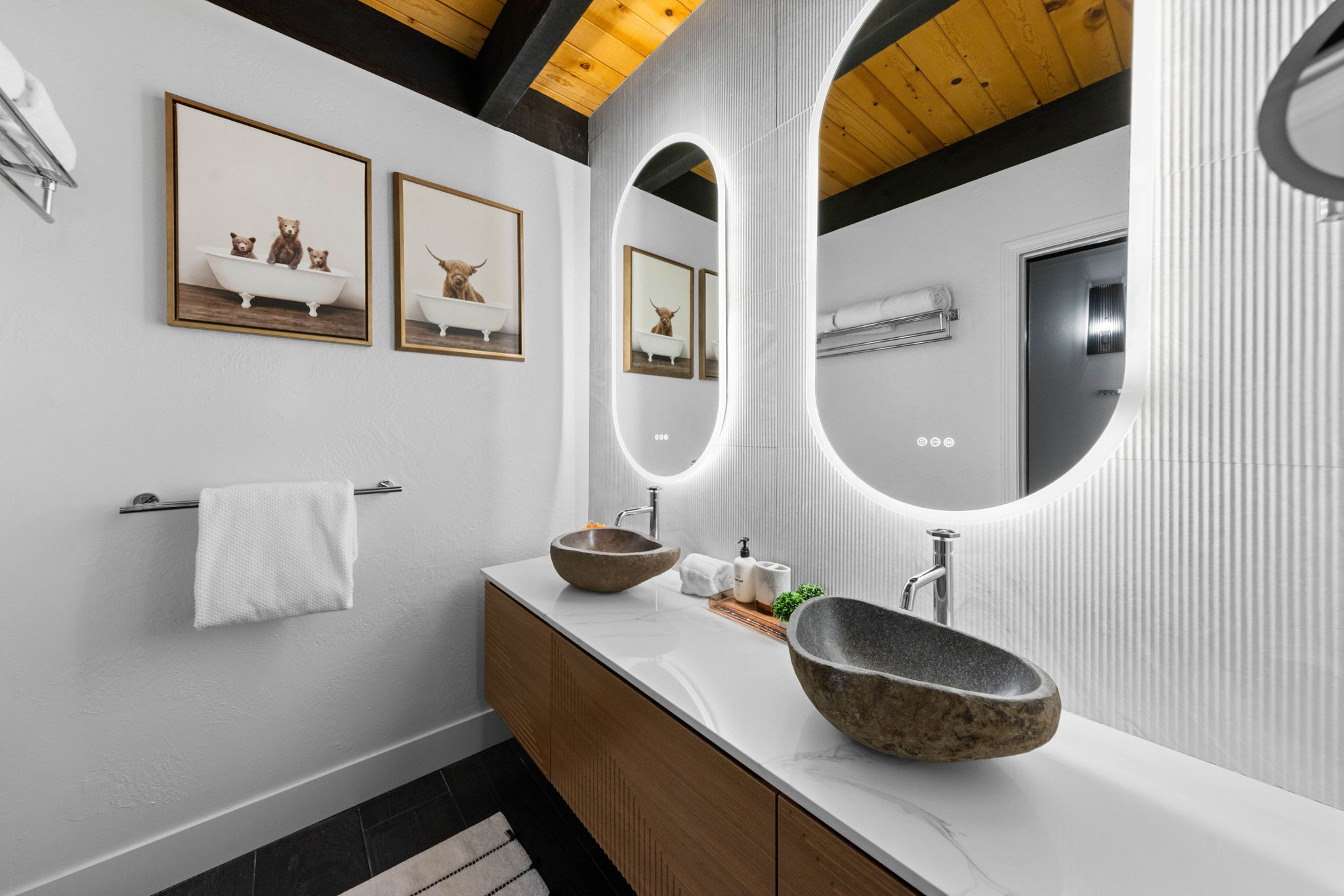 Cubs Manor vanity after renovation